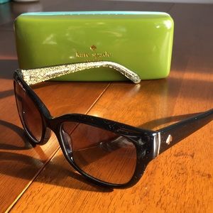 Kate Spade black sunglasses